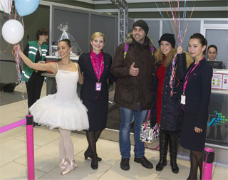 Airport Kyiv (IEV) received its millionth passenger on 29.11.2016