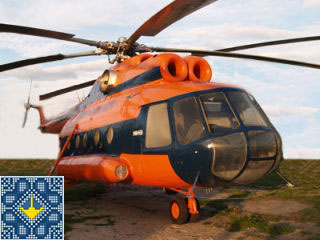 Ukraine Kiev Sights | State Aviation Museum | Helicopter Mil Mi-8