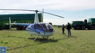 Missile Museum Helicopter Tour from Kyiv by helicopter Robinson R44