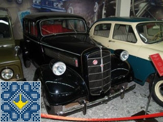 Zaporizhzhya Sights - Antique Retro Car Museum Phaeton