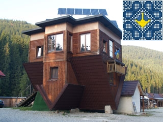Bukovel Sights | Upside Down House near largest Ukrainian Ski Resort