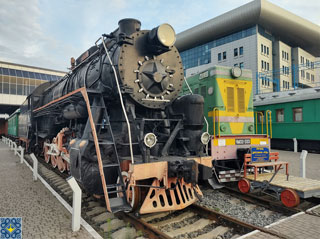 Kyiv Railway Transport Museum | L-3191 Steam Locomotive