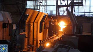 Nikopol Trubostal Tube Plant Industrial Tour | Steelmaker pouring liquid metal