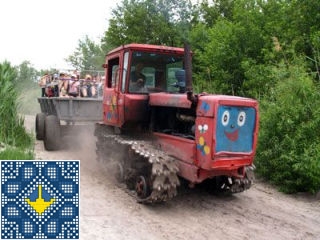 Ukraine Kherson Sights - Green Farms - Peatland Extreme Ride