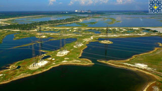 Chernobyl Helicopter Tour | Cooling Pond of Chernobyl Nuclear Power Plant